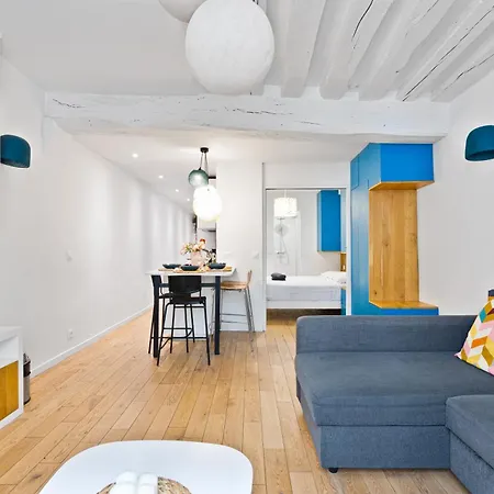 1 Bedroom Center Of - Louvre With Netflix Parigi