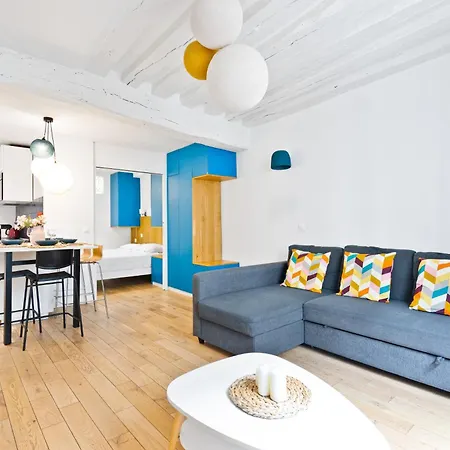 1 Bedroom Center Of - Louvre With Netflix Parigi